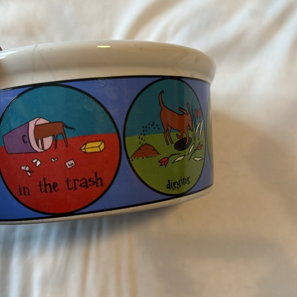 Classic White Dog Bowl - Picture 7 of 8